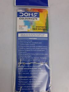 DOMS Colourmate 5 Synthetic Hair Brushes