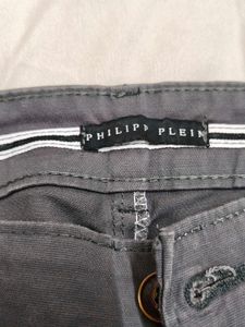 Classic Slim Fit Grey Chinos