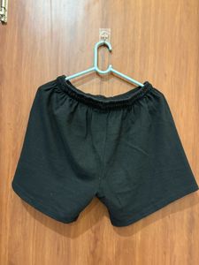 3 of Relaxed-Fit Casual Shorts with Smiley Pr