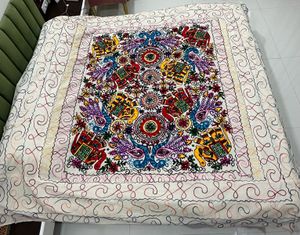 Full Embroidered Bedcover / Bedsheet