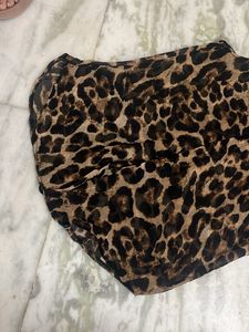 Stylish Leopard Print Sleeveless Top