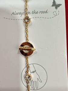 Gold Tone Stainless Steel Bracelet