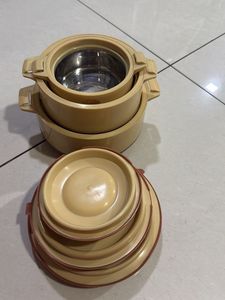 Set of 3 Insulated Food Containers