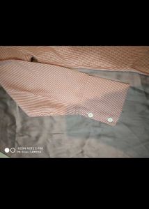 Chic Striped Asymmetrical Shirt