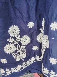 Nairacut Embroidered long length Kurti (New)