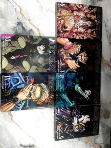 Jujutsu Kaisen Manga Volumes 6-11