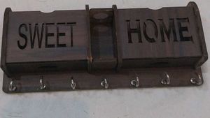 Wooden Key Holder & Organizer
