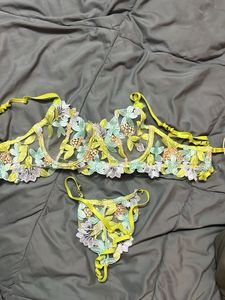 Floral Lace Lingerie Set