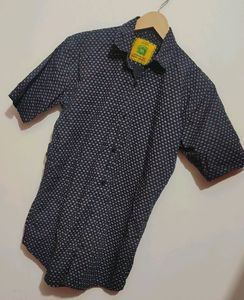 Black ⚫ Printed Shirt For Boy Or Men 38 Chest