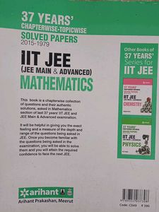 IIT JEE Mathematics Solved Papers