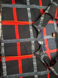 Stylish Plaid Print kurta