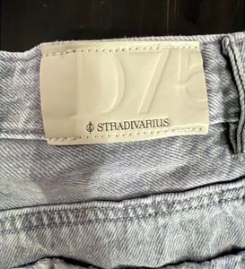 Grey Distressed Denim Shorts