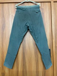 Men's Casual Green Chinos
