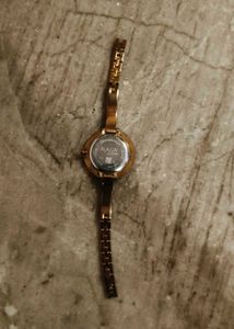 Elegant Rose Gold Titan Raga Watch