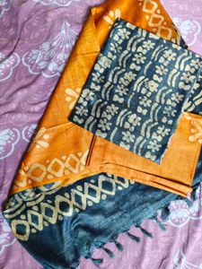 Batik Print Kurta Set
