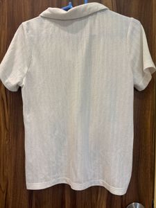 Classic White Collar T-Shirt 🤍