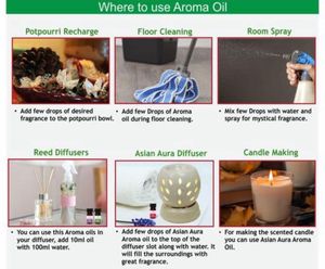 AsianAura Aroma Oils Set
