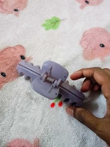 Lavender Claw Clip