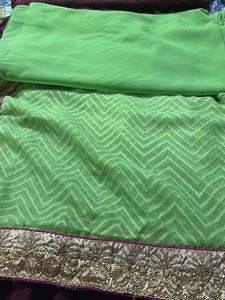 Beautiful Green saree