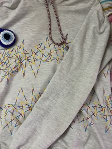 Grey Graphic Hoodie