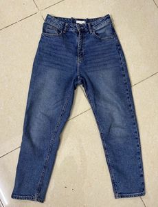 Blue Mom Fit Jeans
