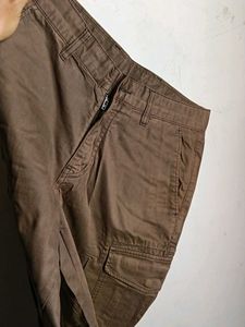 Men's Brown Cargo Pants