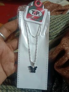 Butterfly Pendant Necklace (it's in unopened packa