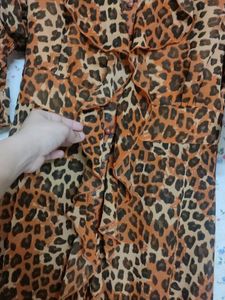 Cheetah Print Dress