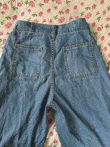 Stylish Wide Leg Denim Jeans