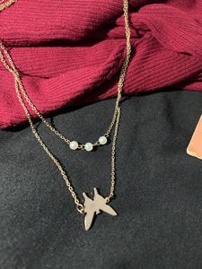 Brand New Butterfly Double Layered Neckchain