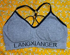 Grey Sports Bra