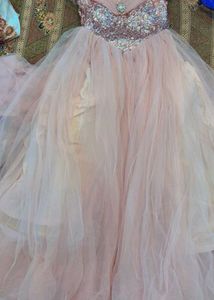 Stunning nude Sequin Barbie gowns