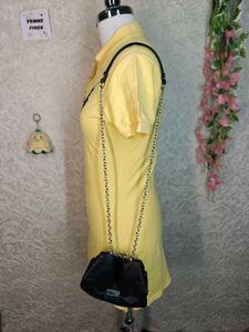 Yellow Polo T-Shirt with Number 3