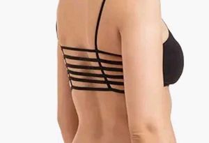 Simple Black Sports Bra