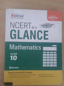 NCERT at a Glance Mathematics Class 10