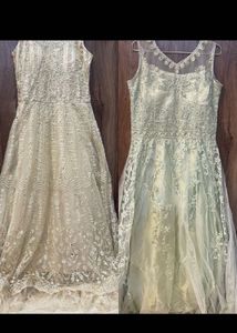 Elegant Mint Green Gown