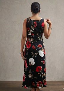 Elegant Floral Maxi Dress