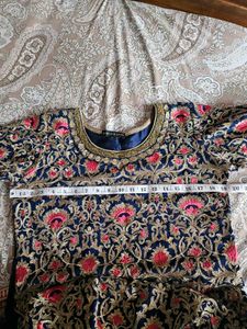 Festive vibes heavy sharara suit set