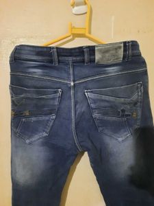 2 Stylish Ripped Blue Jeans and trouser