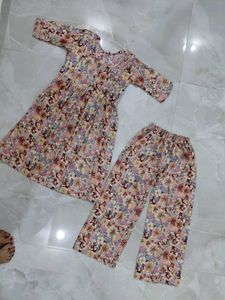 Women's Floral kurti set