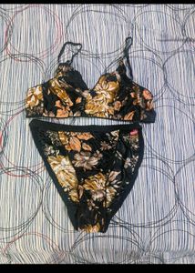 Floral Lingerie Set