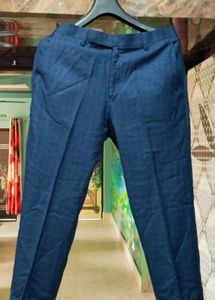 Men's Blue Checked Blazer