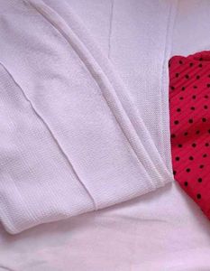 White Wide-Leg Trousers
