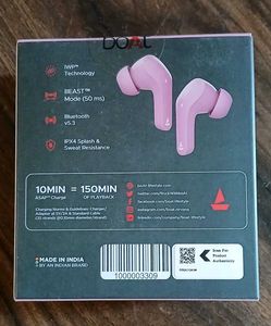 Pink Boat Wireless Earbuds 💗