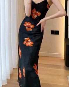 Elegant Floral Slip Dress