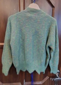 Cozy Multicolored Knit Sweater