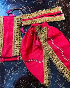 Radha Rani Yugal Sarkar Combo Dress Set