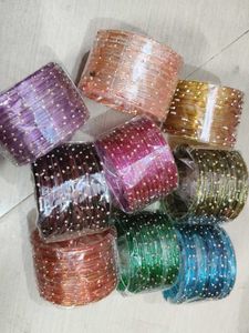 Vibrant Set of Beaded Bangles each for  99 rs