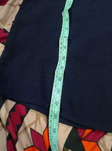 Navy Button- Down Tshirt