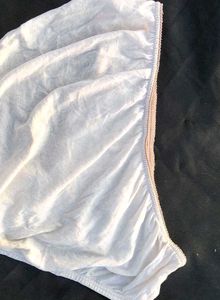 Comfortable White Cotton Briefs
